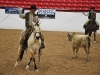 Martin Black v ukázce \"ranch roping\"