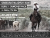 Demonstrace obsedání mladých koní